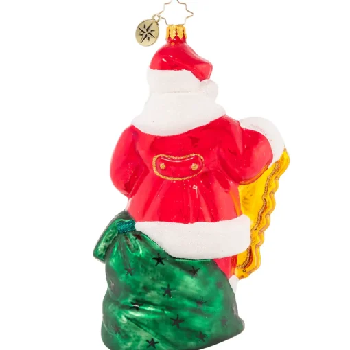 Christopher Radko Cr, Trimming The Tree, 1020917, ^ Santas