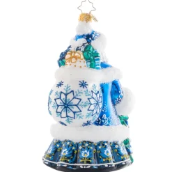 Christopher Radko Cr, Winter Hues Santa, 1021453, Radko^ Christopher Radko