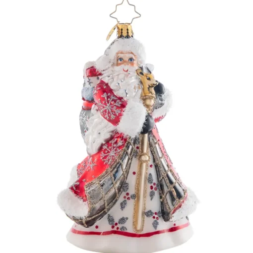 Christopher Radko Cr, Winter Splendor Santa, 1021479, Radko^ Santas