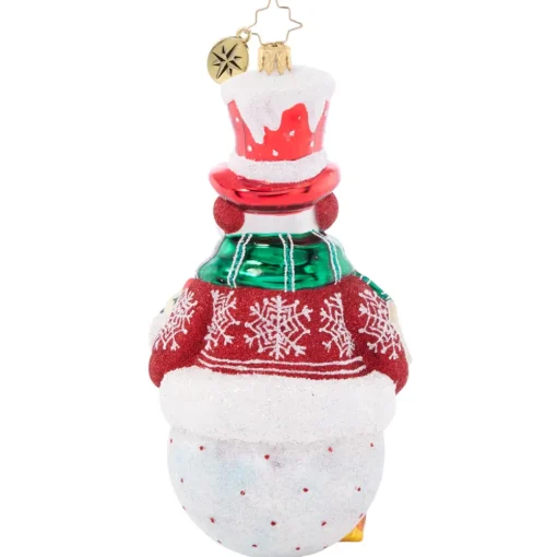 Christopher Radko Cr, Winter Wonderland Snowman, 1021489, Radko^ Glass