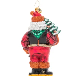 Christopher Radko Cr, Winter Woodsman Santa, 1021308, Radko^ Santas