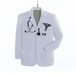 Store Doctor Coat Ornament For Personalization, D2255 Speciality