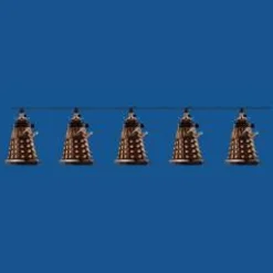Fashion Doctor Who™ Bronze Dalek Light Set 10/L, Dw9153 10 Light