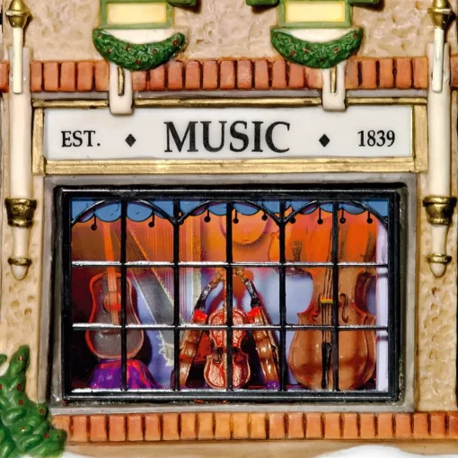 Fashion Dv, Swifts Stringed Instruments, 56.58753, Dickens Village Dickens Village