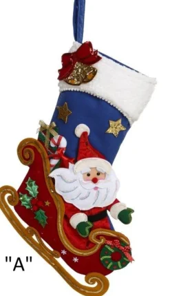Sale Festive Santa Stocking Train Or Sleigh Speciality