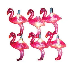 Cheap Flamingo Novelty Light Set 10/ Light Plastic 10 Light