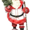 Department 56 From House To House 10.5"^ Clothtique/Fabriche Santas