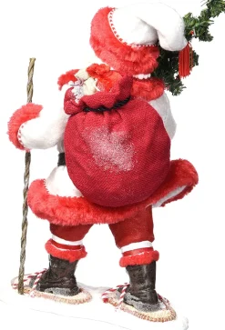 Department 56 From House To House 10.5"^ Clothtique/Fabriche Santas