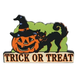 Sale Ha, Trick Or Treat Sign, 6009821, Halloween Accessories Village Accessories