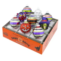 Christopher Radko Halloween 9 Piece Rounds And Figures^ Halloween General