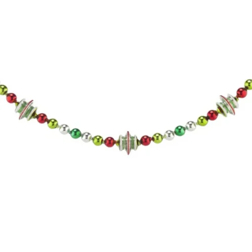 Shiny Brite Holiday Splendor 7' Figural Garland^ Garlands (Tree)