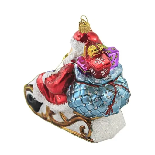 Online Huras, Santa On Sleigh Christmas Toboggan, S611 Novelty