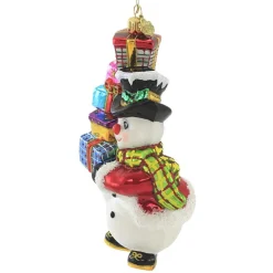 Cheap Huras, Stacked Snowman With Gifts For Christmas, S594 Novelty