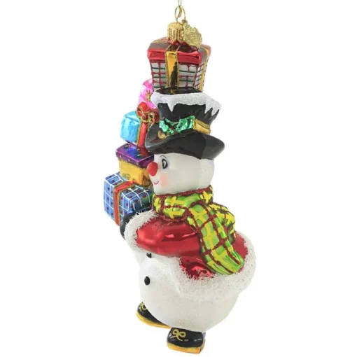 Cheap Huras, Stacked Snowman With Gifts For Christmas, S594 Novelty
