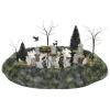 Best Hv, Animated Ghosts In Graveyard, 6005552, Halloween Village Speciality