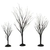 Department 56 Hv, Black Bare Branch Trees, St/3, 4033851, Halloween Village^ Halloween General