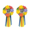 Hot Hv, Day Of The Dead Wreaths, 6005563, Halloween Village Speciality