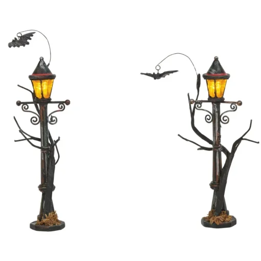 Best Hv, Haunted Street Lights. 6003302, Halloween Village Halloween Village