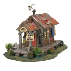 Best Sale Hv, Haunted Swamp Shanty, 6007643, Halloween Village Halloween Village