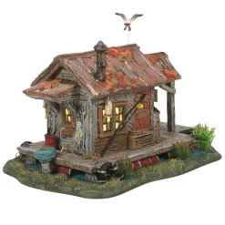 Best Sale Hv, Haunted Swamp Shanty, 6007643, Halloween Village Halloween Village