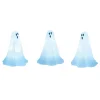 Hot Hv, Lit Ghosts, 6003303, Halloween Village Snow Village