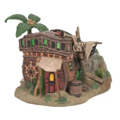 Outlet Hv, Pirate Haven Hideaway, 6011440, Halloween Village Snow Village