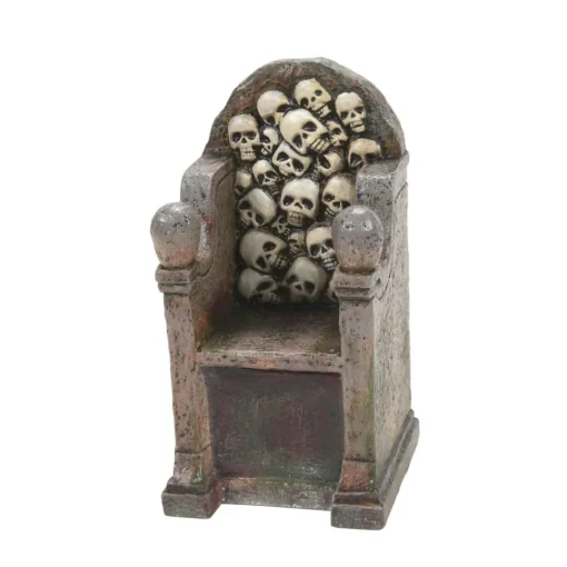 Cheap Hv, Scary Skeletons Throne, 6011475, Halloween Village Halloween Village