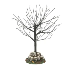 Outlet Hv, Scary Skeletons Tree, 6011478, Halloween Village Snow Village