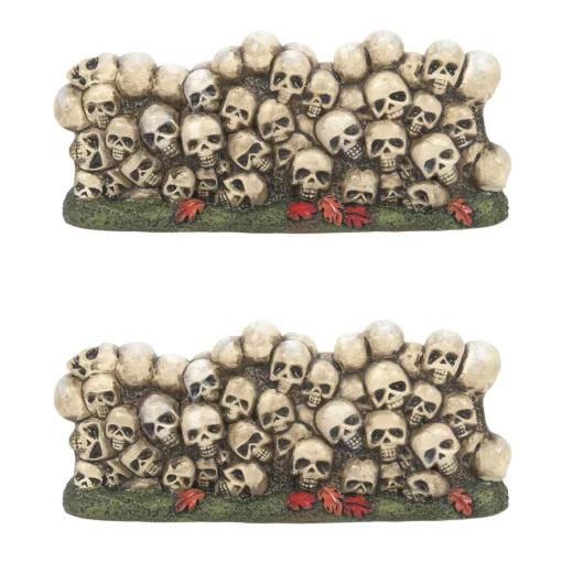 Department 56 Hv, Scary Skeletons Wall St/2, 6011476, Halloween Village^ Halloween General