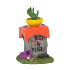 Department 56 Hv, Tricky Treat Hand In Bowl, 6000666, Halloween Village^ Resin