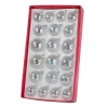 Flash Sale Iridescent Glass Ball Ornaments, 20-Piece Box Set, J0316, Kurt Adler Novelty