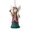 Cheap Jim Shore, Angel With Hand Bell Ornament, 6006600, Heartwood Creek Religious
