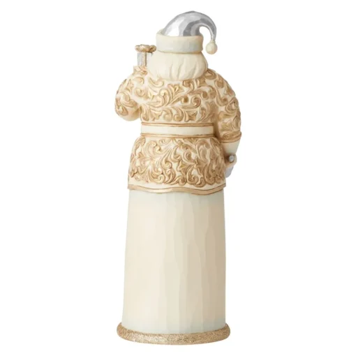Hot Jim Shore, Holiday Lustre Santa With Bell, 6006614, Heartwood Creek Jim Shore
