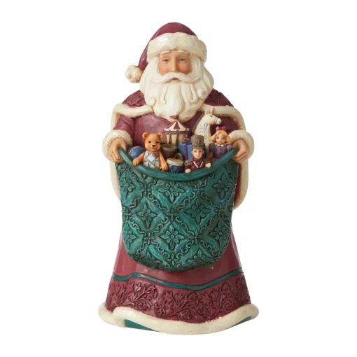 Enesco Jim Shore, Victorian Snowman With Toy Bag, 6006595, Heartwood Creek^ Resin