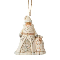 Enesco Jim Shore, Woodland Santa With Toy Bag Orn, 6006586, Heartwood Creek^ Santas