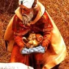 Fashion King Gaspar Kneeling 50", , 52315 Resin Nativity