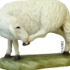 ANRI Woodcarvings Koult - Sheep Grooming^ Wood