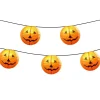 Kurt S Adler Large Pumpkin Faced Lanterns With Lights, Hw1630, ^ Halloween General