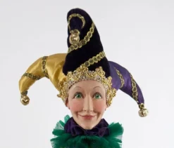 Fashion Leon Poseable Jester Doll Speciality
