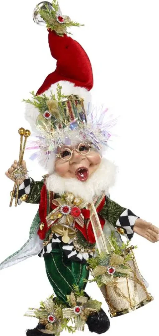 Mark Roberts Mr, Drummer Boy Elf, Sm, 51-05524, ^ Resin