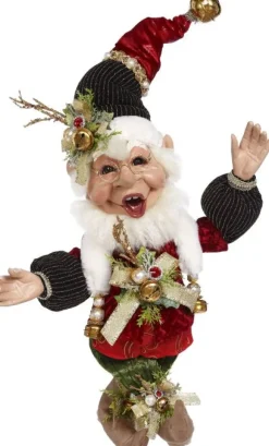 Mark Roberts Mr, Sleighbells Elf, Md, 51-05566, ^ Clothtique/Fabriche Santas