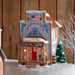 Shop Nev, Coleman's Trading Post, 6003100, New England Village Jim Shore