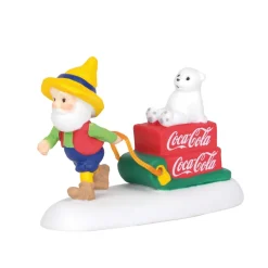 Sale Np, Coca-Cola Special Delivery, 6003122, North Pole Village Christmas Story