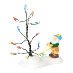 Clearance Np, North Pole Testing The Twinkle, 6000622 North Pole Village