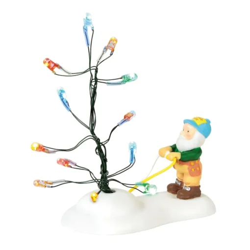 Clearance Np, North Pole Testing The Twinkle, 6000622 North Pole Village
