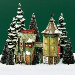 Department 56 Npv, Elfin Forge & Assemby Shop, 56.56384, North Pole Village^ Santas
