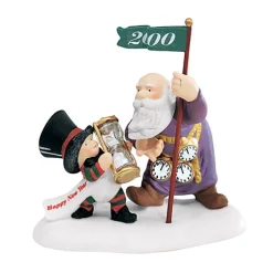 Department 56 Npv, Happy New Year!, 56.56443, North Pole Village^ Santas
