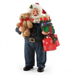 Department 56 Officer Friendly, Santa^ Clothtique/Fabriche Santas