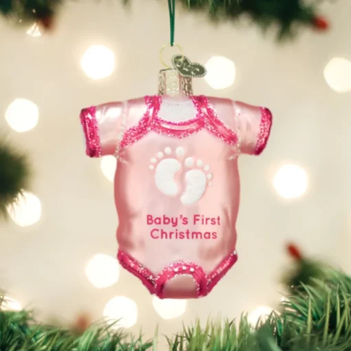 Flash Sale Owc Baby Onesie Ornament, 32338-39 Novelty