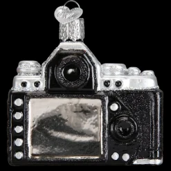 Old World Christmas Owc Camera Ornament, 32227^ Glass